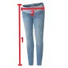 Jeansy Ciążowe Damskie Bellybutton 38 niebieskie Slim Fit Wygodne Bawełna