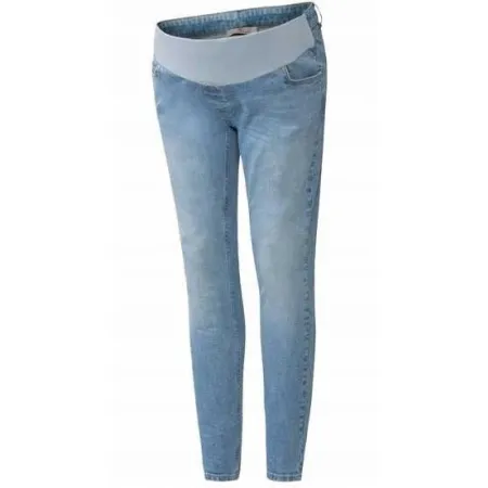 Jeansy Ciążowe Damskie Bellybutton 38 niebieskie Slim Fit Wygodne Bawełna