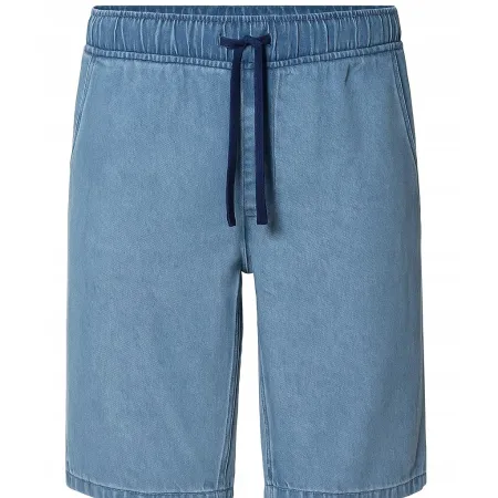 Męskie Szorty Jeans Dresowe krótkie spodenki gumka w pasie Livergy M 48/50