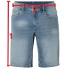 Męskie Szorty Jeans Bermudy Krótkie spodenki Livergy rozmiar 52 niebieskie