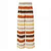 Esmara Spodnie Damskie Wide Leg Kuloty W Paski M (40/42) Wysoki Stan Eco