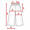 Esmara Spodnie Damskie Wide Leg Kuloty W Paski M (40/42) Wysoki Stan Eco