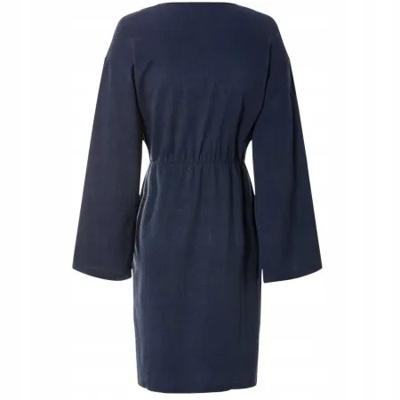 Jasnoniebieska Sukienka Damska Kimono Esmara Midi wiązana w pasie S (36/38)