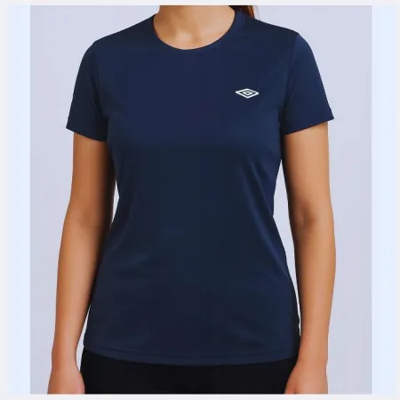 Umbro Koszulka Damska Sportowa Oddychająca T-shirt Trening XL Granatowa