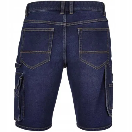 PARKSIDE jeansowe krótkie SPODENKI robocze szorty JEANS cargo 50 Bawełna