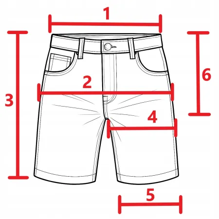 PARKSIDE jeansowe krótkie SPODENKI robocze szorty JEANS cargo 50 Bawełna