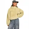BOOHOO DAMSKA KURTKA BOMBERKA FUTERKO TEDDY BOXY FIT OVERSIZE ZIELONA M 38